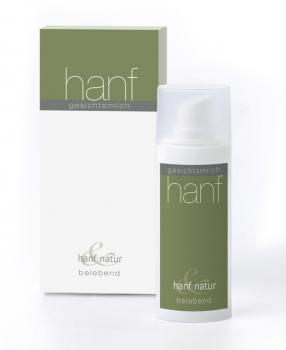 Hanf-Gesichtsmilch, belebend - 4 Stück/VPE